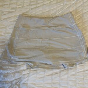 Lululemon white skirt